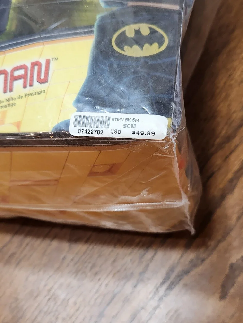 LEGO Batman Kids Costume - Black Size 4t - 6t